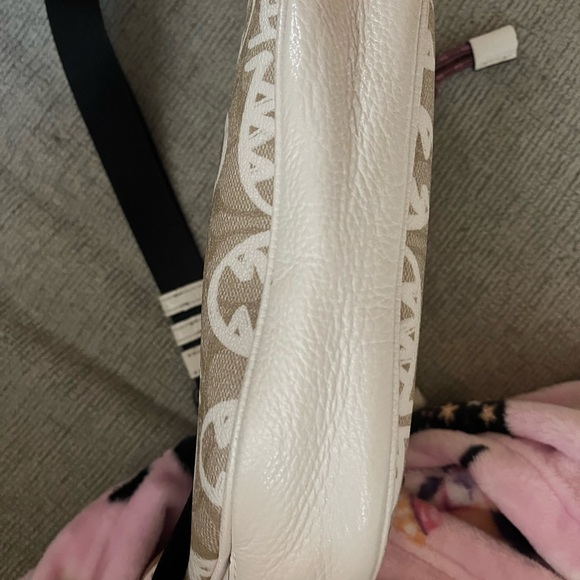 Coach x Guang Yu Rexy Beige and Cream Crossbody Vale Belt Bag - Picture 2 of 9